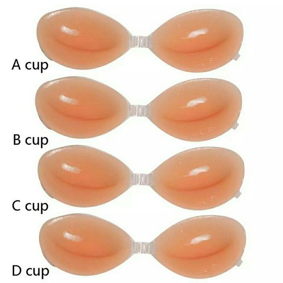 Self Adhesive Silicone Nude Color Backless - Picture 5 of 7